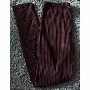 Pacsun/L.A. Hearts Black Ribbed Leggings